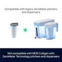 ZeroWater ZD-018 ZD018 - Jarra con filtro de agua de 23 tazas de capacidad, con medidor de calidad de agua