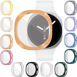 [12 Pack] Watch Screen Protector for Galaxy Watch8 40mm, Soft TPU Watch Case Protective Cover for Samsung Galaxy Watch8 40MM(SM-L320)