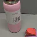 Owala FreeSip Insulated Stainless Steel Water Bottle with Straw for Sports and Travel, BPA-Free Sports Water Bottle, 32 oz, Pink, Angel Food Cake