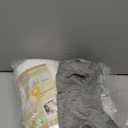 Round Cylinder Bolster Pillow with Removable Cooling Cover, Tube Roll Cervical Pillow for Head, Neck, Back and Legs Support, 13"x 6", Grey