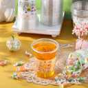 Hushee 60 Pcs Floral Cups with Spring Summer Flower 16 oz Wildflowers Plastic Disposable Drinking Cups for Summer Spring Birthday Baby Shower Party Supplies(Wild Floral)