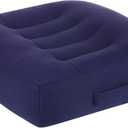 WSGJHB Large Seat Cushion, Extra Thick Booster Seat Cushions for Office Chairs Long Sitting Office Workers, Car Drivers, Relieves Back Pain, Breathable, Anti-Slip, 20x20x6 inchs
