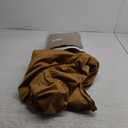 MIULEE Velvet Pinch Pleated Blackout Curtains 90 inches Long, Gold Brown Pleat Design Thermal Insulated Luxury Window Drapes for Living Room Bedroom with Hooks, Set of 2