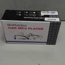 UNITOPSCI Single Din Bluetooth Multimedia Car Stereo Radio Bluetooth Hands-Free Calling Audio Receiver FM Radio Car MP3 Player AUX in/Dual USB Port Digital Media, Fast Charging LCD Digital Radio