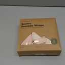 3-Pack Organic Baby Swaddle Sleep Sacks - Swaddles for Newborns, Infant 0-3 Months, Baby Girls, Boys, Soft & Snug Newborn Sleep Sack, Nursery Swaddling Blankets (Angelic, OS)