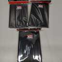 Chef Craft 5 Inch Coffee Stirrer Straws-Set of 450, Pack of 3, black