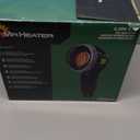 Work Light, Ropelux Rechargeable LED Work Light 1500 Lumens, Portable Flashlight 180 Rotate 3 Modes, with 3 Magnetic Base and Hook Mechanic Light, for Car Repairing/Under Hood/Emergency (Yellow)