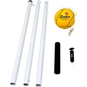 Baden School Quality Tetherball Set - Soft-Touch Tetherball Ball and Rope