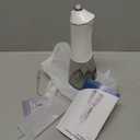 Water Flosser for Teeth Cleaning and Flossing, 5 Modes Rechargeable Cordless Oral Irrigator 320ml Water Tank Teeth Cleaner, IPX7 Waterproof Portable Electric Dentel Flossers for Home and Travel,White (Yellow)