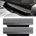 Back Seat Anti-Kick Mats Compatible with Toyota Land Cruiser Prado 250 LC250 J250 2025 2024 Stainless Steel Rear Seat Anti-Kick Pad (Back Seat Anti-Kick)