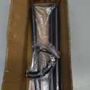 Black Curtain Rods for Windows 28 to 60 inch, 5/8 inch Adjustable Wrap Around Blackout Curtain Rods for Bedroom & Outdoor