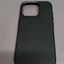 Rumwot Genuine Leather Case for iPhone 16 Pro Green, Slim Fit Magnetic Phone Protective Cover Compatible with Magsafe - Full Grain Leather - Metal Buttons Camera Bezel - Drop & Scratch Resistant