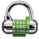 Master Lock 1534D Locker Lock Set Your Own Word Combination Padlock, 1 Pack, Assorted Colors