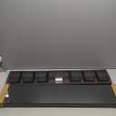 Large Floating Book Shelves for Wall Set of 3, 36 Inch Long Wall Mount Bookshelf for Bedroom, Heavy Duty Wood Hanging Bookshelves for Books, Laundry Living Room Classroom Library, Black