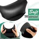 Chunful Shampoo Bowl Neck Rest Silicone Hair Washing Tray Support for Sink Comfortable Salon Shampoo Bowl Neck Cushion Rest Pillow for Home Salon, Beauty Salons, Barbershop, Spa, 8.66 x 6.69 inches
