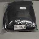 BRONZEMAN 100% Waterproof Bench Car Seat Cover Protector - Strong & Durable,Heavy-Duty and Nonslip Rear Back Seat Cover with Middle Seat Belt,Universal Size Fits for Cars, Trucks & SUVs (Black)