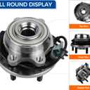 MACEL 515065 Front 4x4 Wheel Hub Bearing Assembly Compatible with 05-17 Nissan Frontier, 05-12 Nissan Pathfinder, 05-15 Nissan Xterra, 2009-2012 Suzuki Equator 6 Lugs W/ABS