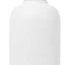 Matte White Round Soap Dispenser for Kitchen & Bathroom 15 oz Refillable Resin Pump Bottle for Dish Soap, Hand Soap, Shampoo, Conditioner Modern Countertop Dispenser with Non-Slip Protective Pads
