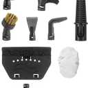 9 Piece Accessories Kit for Neugo NE033 NE033M Series Steam Mop Handheld Steamer Cleaner for Whole Home Cleaning Use Included Brushes Adapter