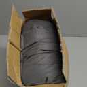 Soft Super King Comforter 120"x98" Extra Large Lightweight Quilted Down Alternative 8 Corner Tabs Fluffy Breathable Microfiber All Season Grey