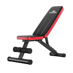 Basic Weight Bench for Home Gym, Foldable Workout Bench with 8 Backrests, 660LBS Weight Capacity Adjustable Bench