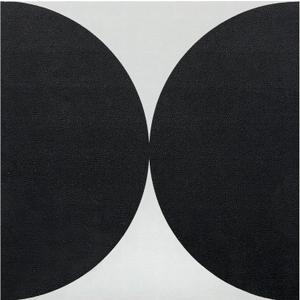 Alow Peel and Stick Floor Tile Waterproof, Black and White Peel and Stick Flooring,self Adhesive Vinyl Flooring Easy to use,Suit for Kitchen,Laundry Room(11.8inX11,8in,10pcs)