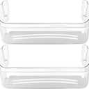 Upgraded 242126602 Refrigerator Door Bin Shelf Replacement Part Fits for Frigi.daire Refrigerator Door Shelf 2421266 PS12364199 FFSS2625TS0 LFSS2612TF0 Door Shelf Shelves by AMI PARTS (2 Pack)