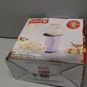 DASH Hot Air Popcorn Popper Maker with Measuring Cup to Portion Popping Corn Kernels + Melt Butter, 16 Cups - Lavender