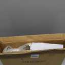 57H Metal Easel Stand for Sign Gold, Upgrade Large Free Standing Adjustable Display Scroll Easel Stand, Heavy Duty for Mirror Pictures Wedding Holder Showcasing with Chain Support