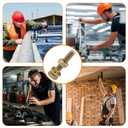 1020PCS Grade 8.8 Metric Bolt Assortment Kit -M4 M5 M6 M8 Heavy Duty Hex Bolts & Nuts with Washers,Yellow Zinc Plated(12-30mm), Automotive/Furniture Hardware,Assorted Metric Fasteners for DIY & Repair