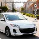 2 Pcs Front Headlight Assembly, Compatible with 20102013 Mazda3, 4-Doors
