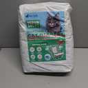 Pet Soft Disposable Cat Diapers - Diaper for Female & Male Cats, Puppy Doggie Diapers for Female Dogs with Adjustable Foam Tail Hole, Medium (24Pcs, GN Flowers)