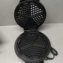 Mueller Heart 5 Waffle Maker, Waffle Iron, Adjustable Browning Control & Nonstick, Cool Touch Handle, Easy to Clean, Small Kitchen Appliances