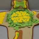 HOPET Snuffle Mat for Dogs Large Breed, 28.3''x28.3'' Interactive Puzzle Dog Food Mat, Easy to Clean, Durable, Mental Stimulation & Slow Feeding Game for All Breeds