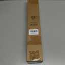 Hei!Dear Blackout Curtain Rod for Windows 36 to 72 inch (3-6Ft), Wrap Around Room Darkening Curtain Rods, 5/8" Samll Adjustable Modern Decorative Window rod,Silver