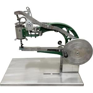10-Bearings Set Shoe Repair Hand Leather Sewing Machine, Shoe Cobbler Machine with Nylon Line, Manual Mending for Leather/Shoes/Bags/Clothes/Quilts/Coats/Trousers