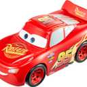 Mattel Disney Pixar Cars Track Talkers Toy Vehicles, Lightning McQueen Talking Car, 5.5-inch Character Collectible