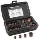 E-Z LOK - EZ-M200 Threaded Inserts For Metal; Assortment Kit; Carbon Steel; Metric Internal Threads, M8-1.25, M10-.5, M12-1.75, M16-2.0; 33 pieces