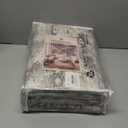 Gray Brown 5x7 Area Rugs for Living Room Washable Low Pile Soft Faux Fur Vintage Boho Carpet Rug Non Slip Sound Absorbing Geometric Floral Rug for Bedroom Office Patio Dining Room Kids Room,Hazel