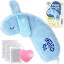 Race&Herd CuddleBun Heartbeat Puppy Toy Sleep Aid - Heartbeat Dog Toy, Dog Heartbeat Toy for Puppy Must Haves for Separation Pet Anxiety Relief Puppy Calming Aid, Dog Toys Behavioral Training