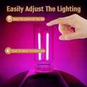 2 x 2pcs USB Car Interior Lights, Retro Touch-Controlled LED Car Light Portable Creative Lamps, Compatible with Power Banks (Red, Green)