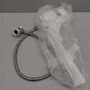 SAMODRA Bidet Attachment, Non-Electric Cold Water Bidet Toilet Seat Attachment with Pressure Controls, Retractable Self-Cleaning Dual Nozzles for Frontal & Rear Wash - Black