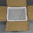 MCMCNCUIU Crystal Glass Vase, Large Crystal Vases for Flowers, Large Flower Vase, Clear Modern Vases for Living Room, Bedroom, Kitchen, Dining Table, Mantle, Wedding, 11 Inches