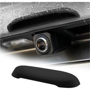 Upgraded Car Backup Camera Rain Shield Silicone,Wider Backup Camera for Car Rain Cover for Clear Reversing Image,Self-Adhesive Reverse Cameras Rains Shield Car Accessories(Small:For widths:0.63-0.9)