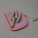 Kikidex Magnetic Drawing Board, Toddler Girl Toys for 1-2 Year Old, Doodle Board Pad Learning and Educational Toys for 1 2 3 Year Old Baby Kids Birthday Gift(Soft Pink)