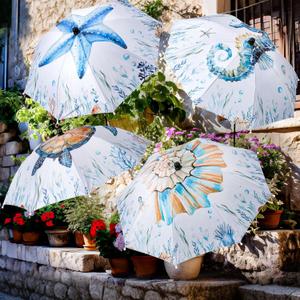 Plant Umbrellas for Outdoor Plants, Large Garden Plant Umbrella Shade Upgraded Adjustable Angle Height for Potted Plants Garden Beds