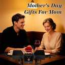 Mothers Day Rose Gifts for Mom from Daughter Son,Fresh Flowers for Delivery,Birthday Gifts for Women,Light Up Rose Gifts for Her,Preserved Flowers with Necklace,Wife Mom Gifts Anniversary