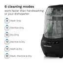Baby Brezza Bottle Washer Pro - Baby Bottle Washer, Sterilizer + Dryer - All in One Machine Cleans Baby Essentials like Bottles + Pump Parts Appliance to Replace Bottle Brushes & Drying Racks, Black