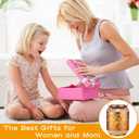 2 Pack Butterfly Swarm Solar Lanterns Outdoor Waterproof Birthdays Gifts for Women Mom Grandma Metal Hanging Hollow Out Garden Decorative Solar LED Light for Yard, Patio, Lawn, Porch, Backyard