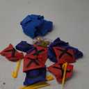 Outdoor Game Set, Kanosan Outside Giant Tic Tac Toe Bean Bag Toss Games,3 Legged Race Bands, Catch Tail Game, Field Day Birthday Party Family Reunion Carnival Yard Lawn Easter Games 28PCS